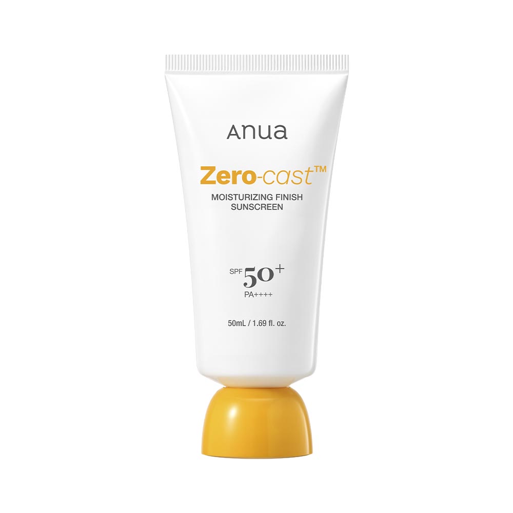 ANUA ZERO-CAST MOISTURIZING FINISH SUNSCREEN (PROTECTOR SOLAR SPF 50 RESISTENTE AL AGUA)